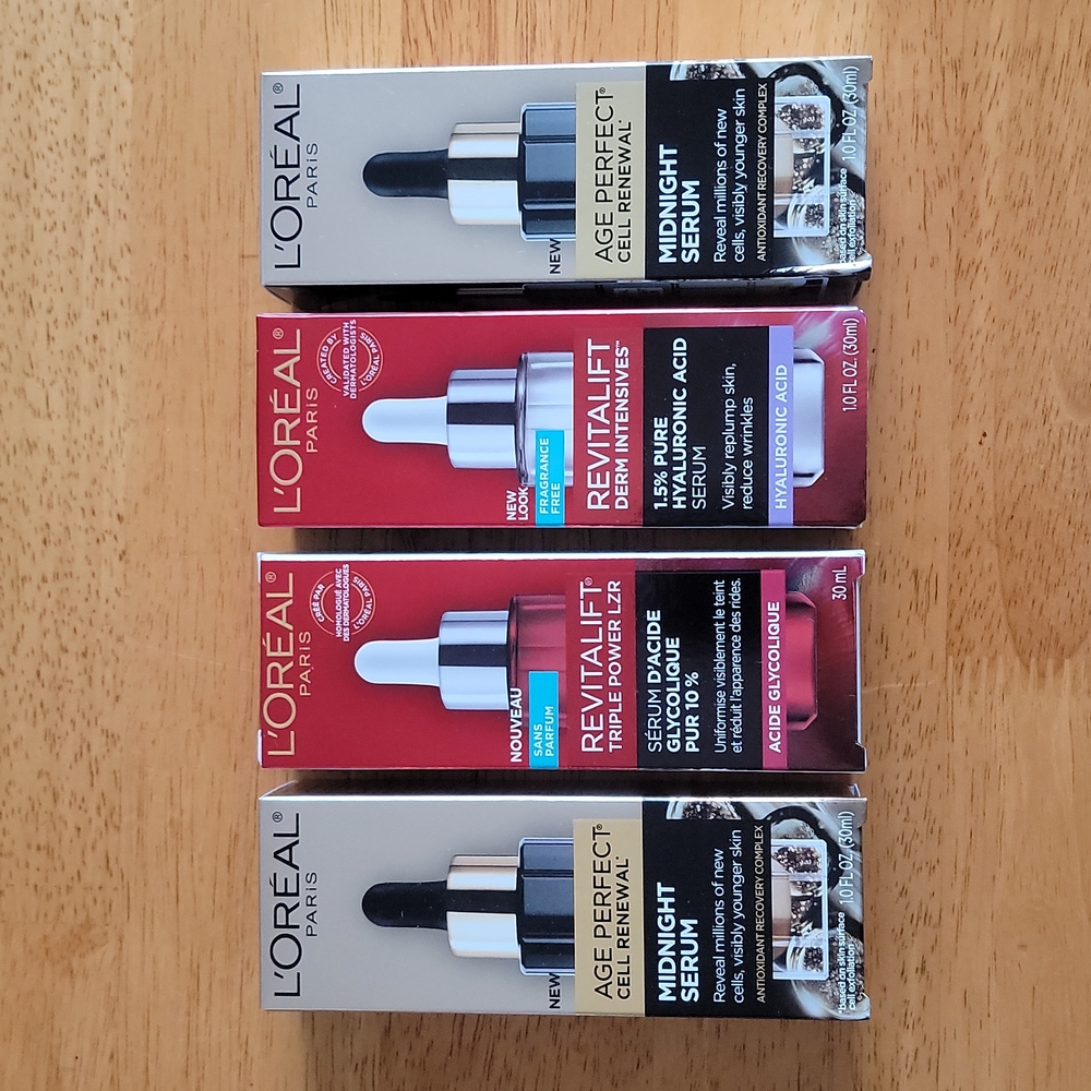 L'Oreal serum Glycolic/Hyaluronic/Midnight